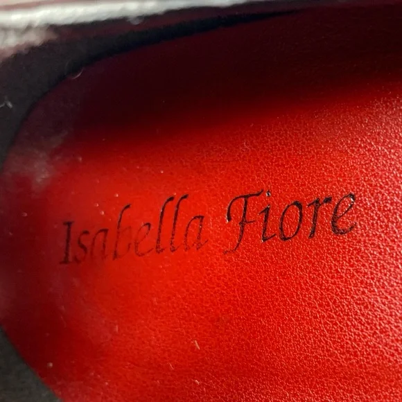 Isabella Fiori Tweed Wool Plaid Dainty Bow Pumps 10 Academia Retro Classic Fall - Picture 10 of 13